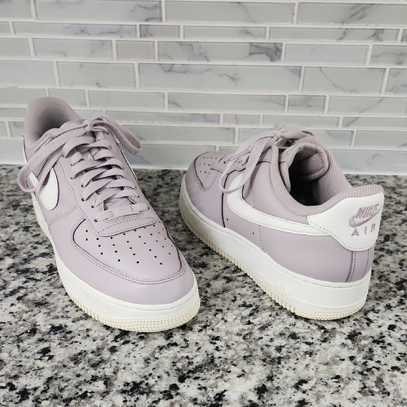 Nike Shoes - Platinum Lilac Purple Nike Air Force 1 EasyOn Sneakers sz 11 athletic shoes